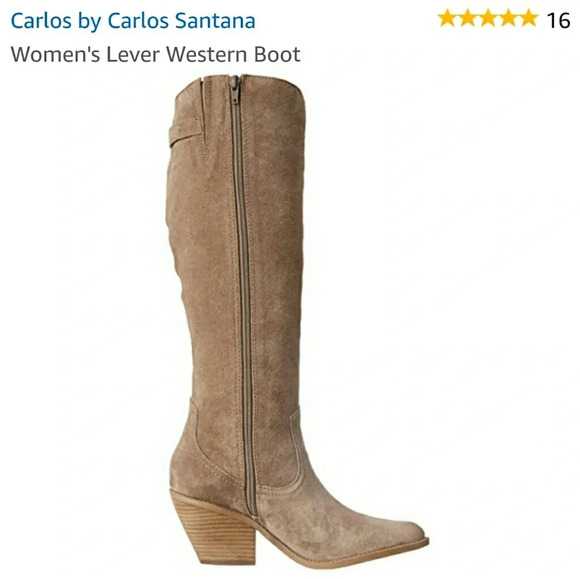 Carlos by Carlos Santana Doe Lever Boots - Picture 2 of 10